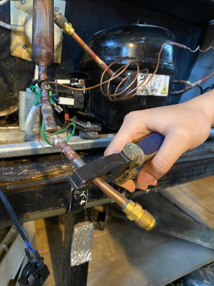 Reparación de heladera